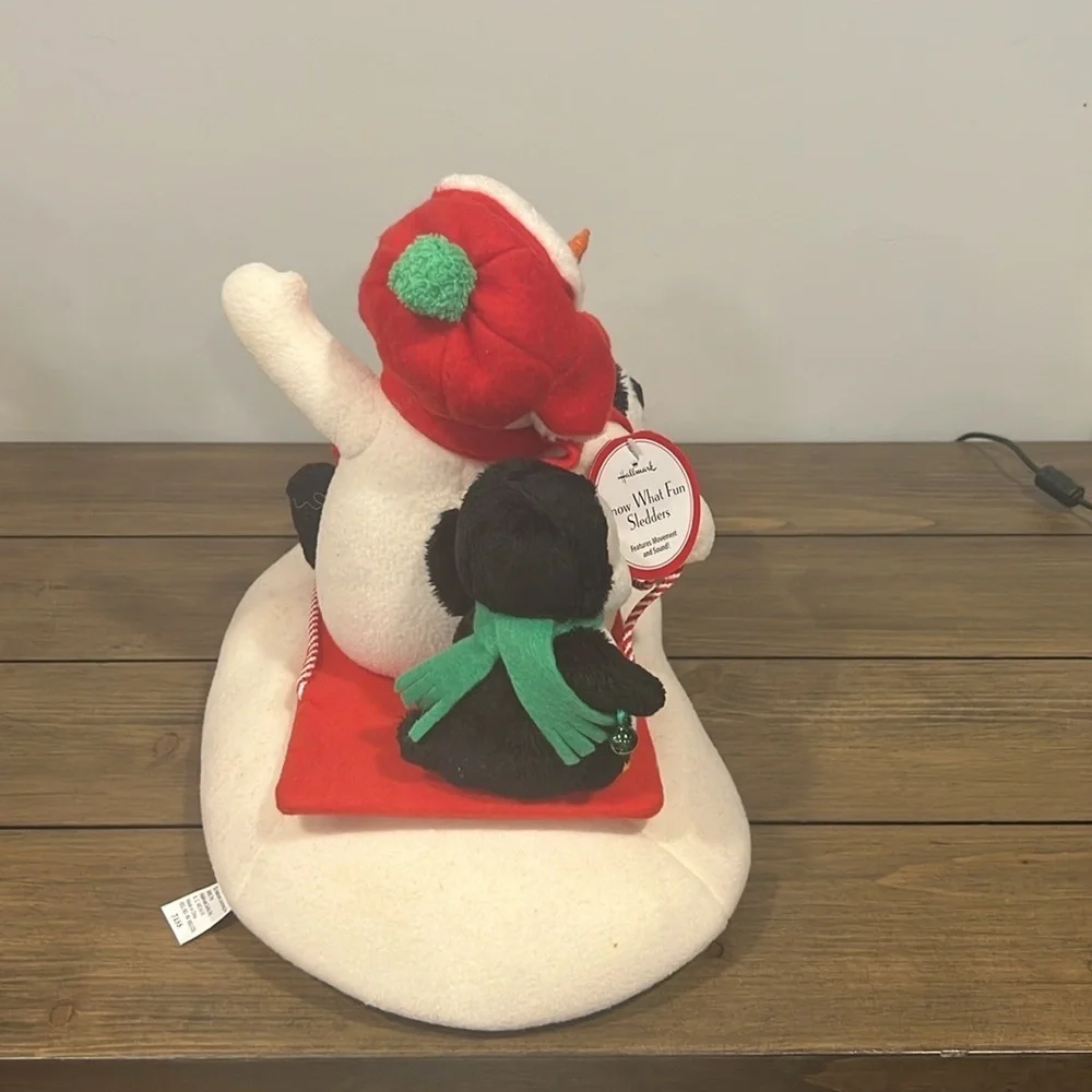 Hallmark snow what fun sledders 2007 jingle pals animated musical plush